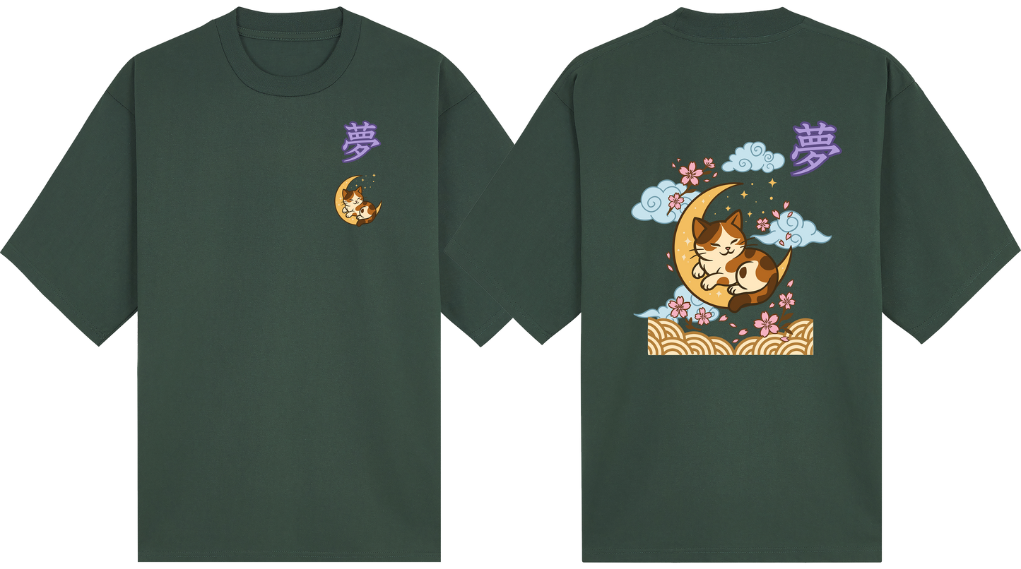 KANJI CATS SERIES — 夢 (Yume) Dream Tee