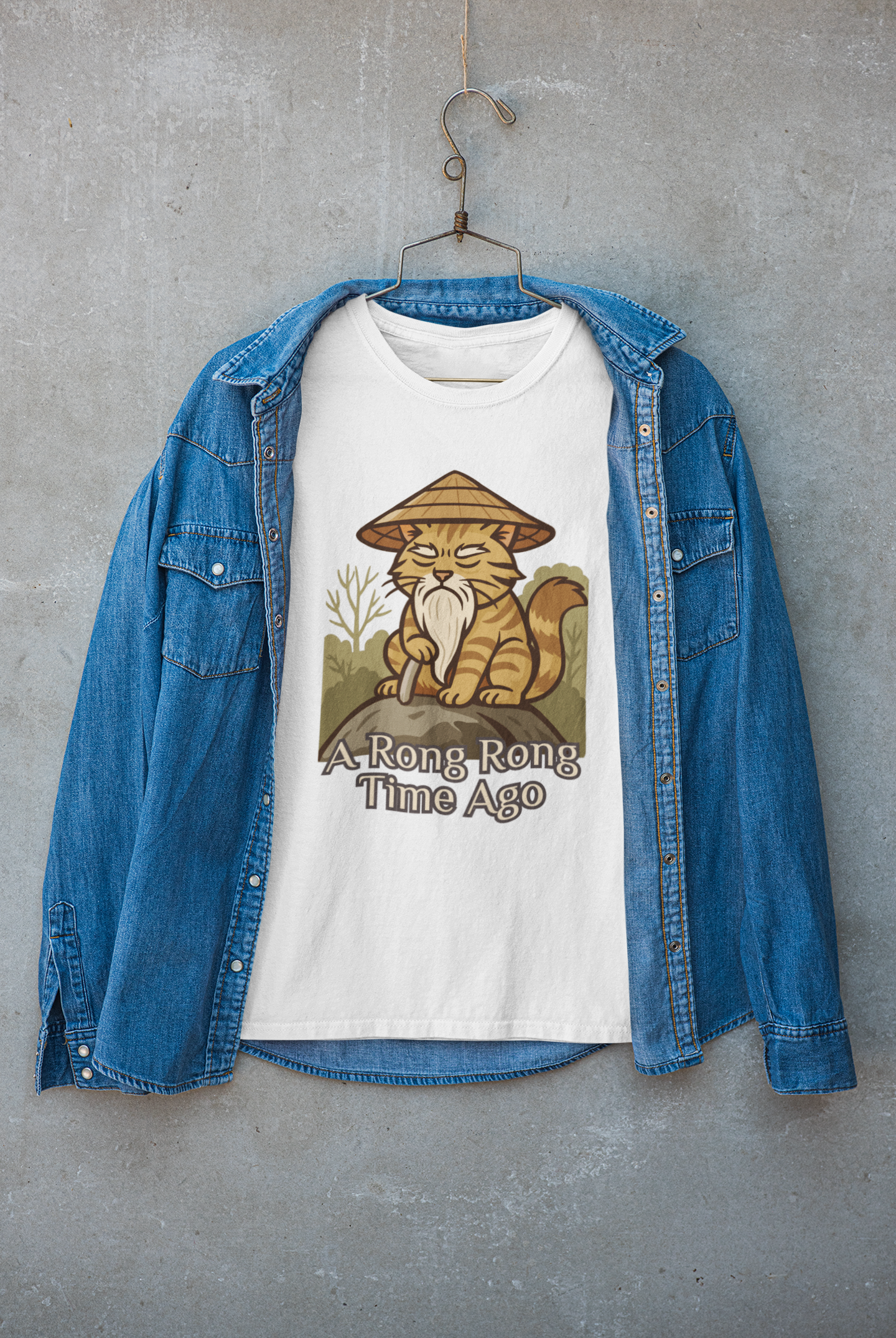 A Rong Rong Time Ago – Funny Cat Meme Shirt