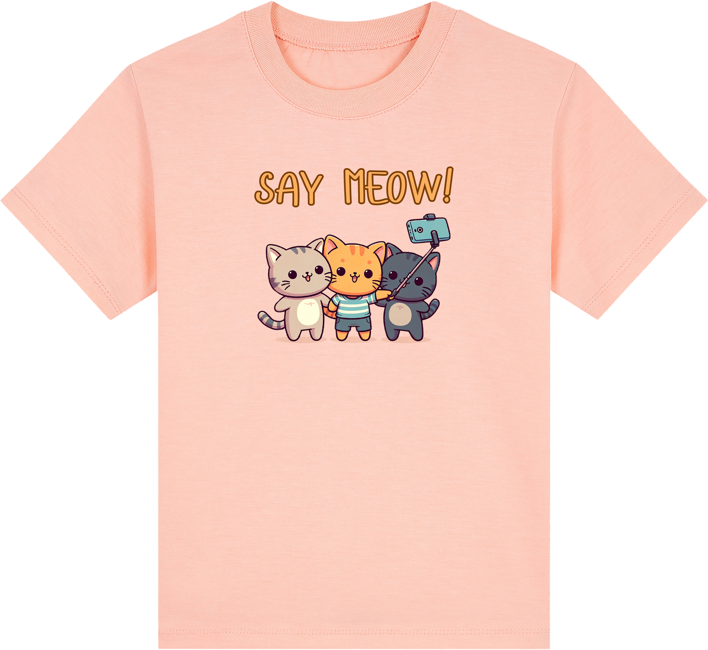 Say Meow Kids T-Shirt