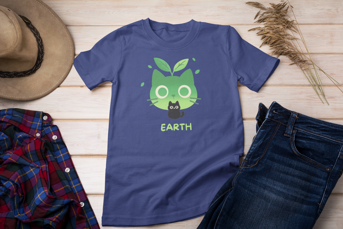 Earth Elemental Cat featuring Kuro – Elemental Cat Series