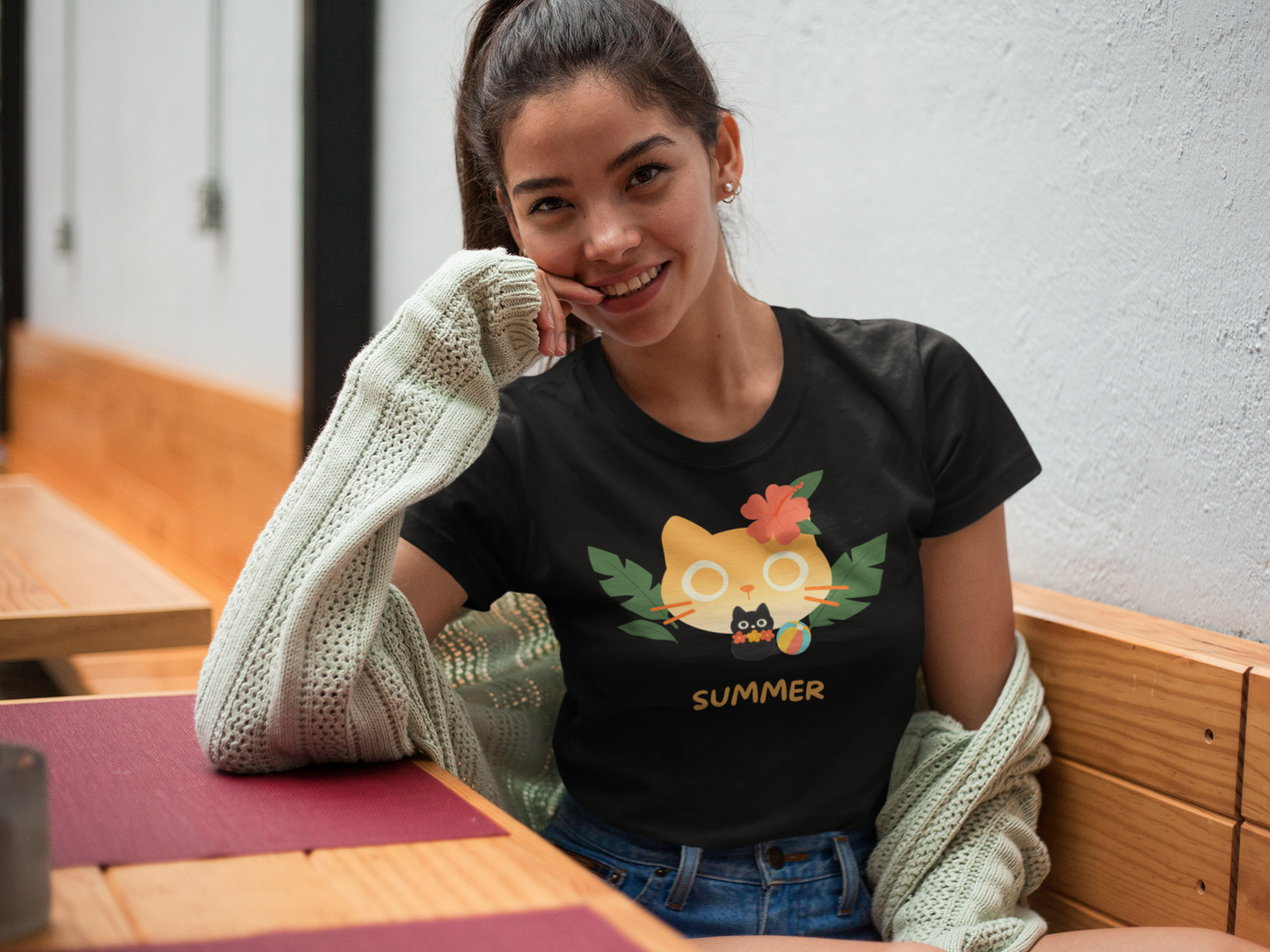 ☀️ Summer Elemental Cat featuring Kuro – Elemental Cat Series: Seasons Collection