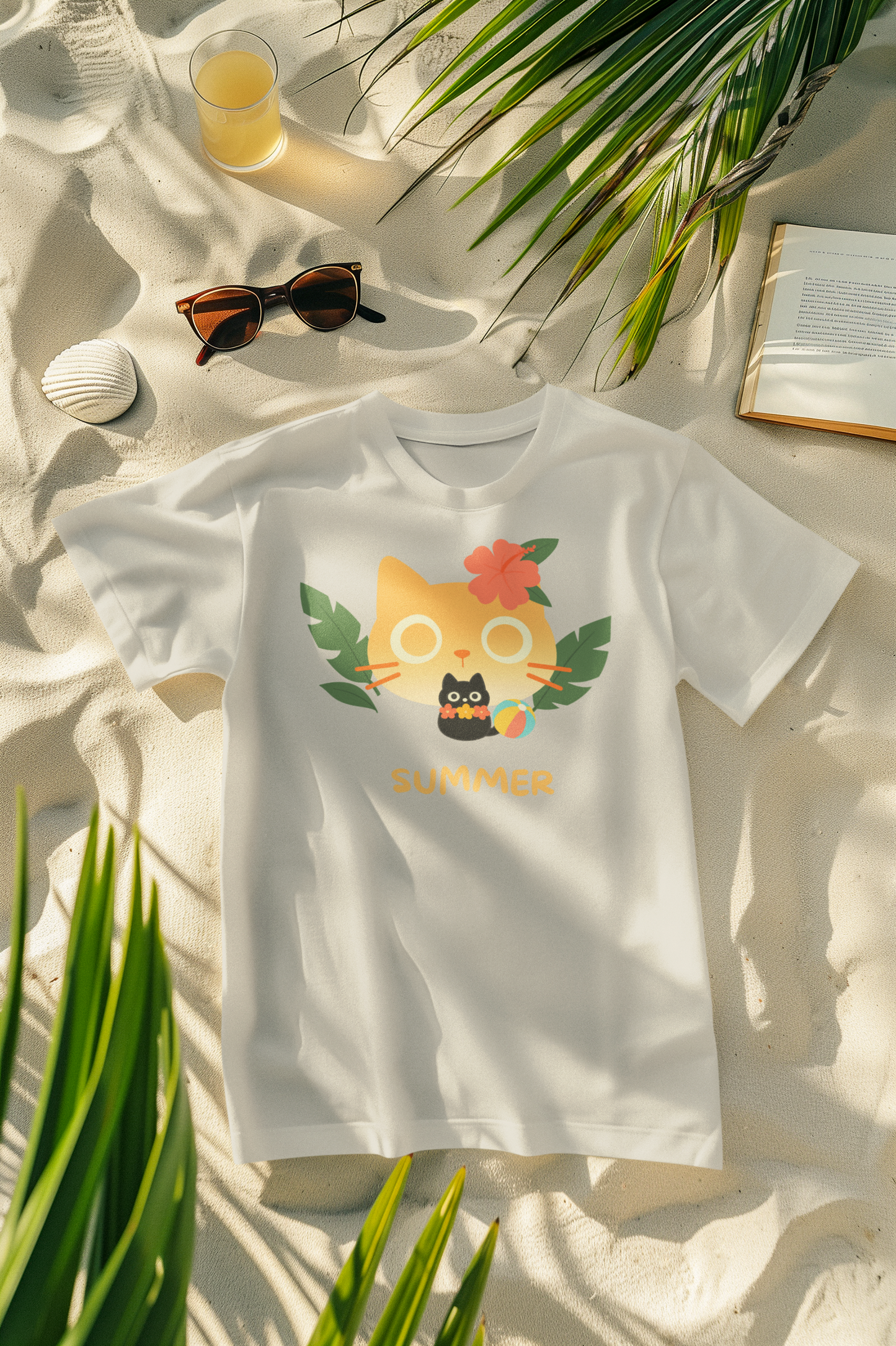 ☀️ Summer Elemental Cat featuring Kuro – Elemental Cat Series: Seasons Collection