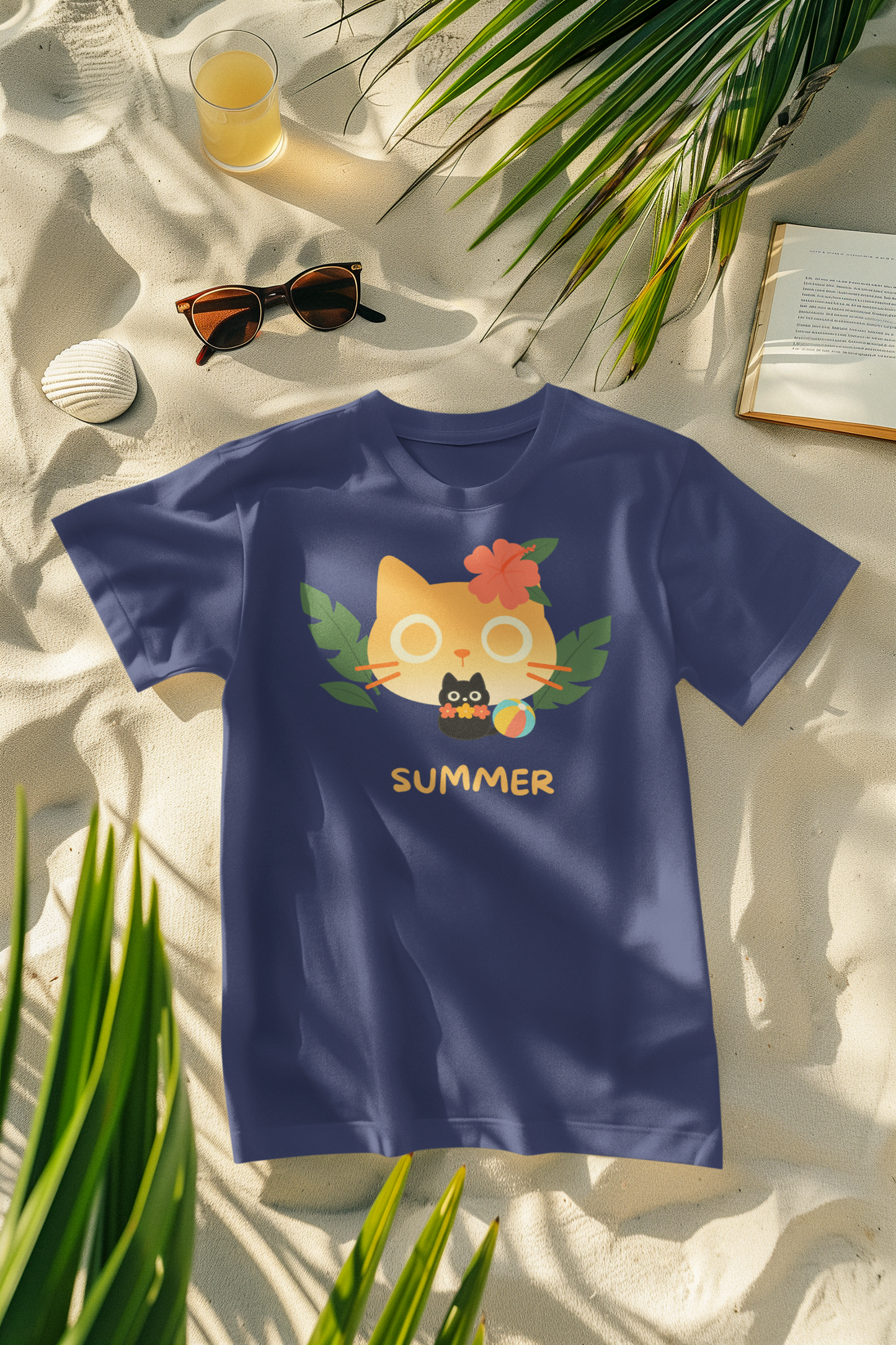 ☀️ Summer Elemental Cat featuring Kuro – Elemental Cat Series: Seasons Collection