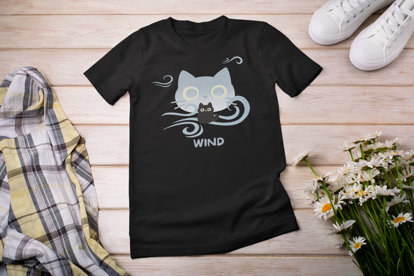 Wind Elemental Cat featuring Kuro – Elemental Cat Series