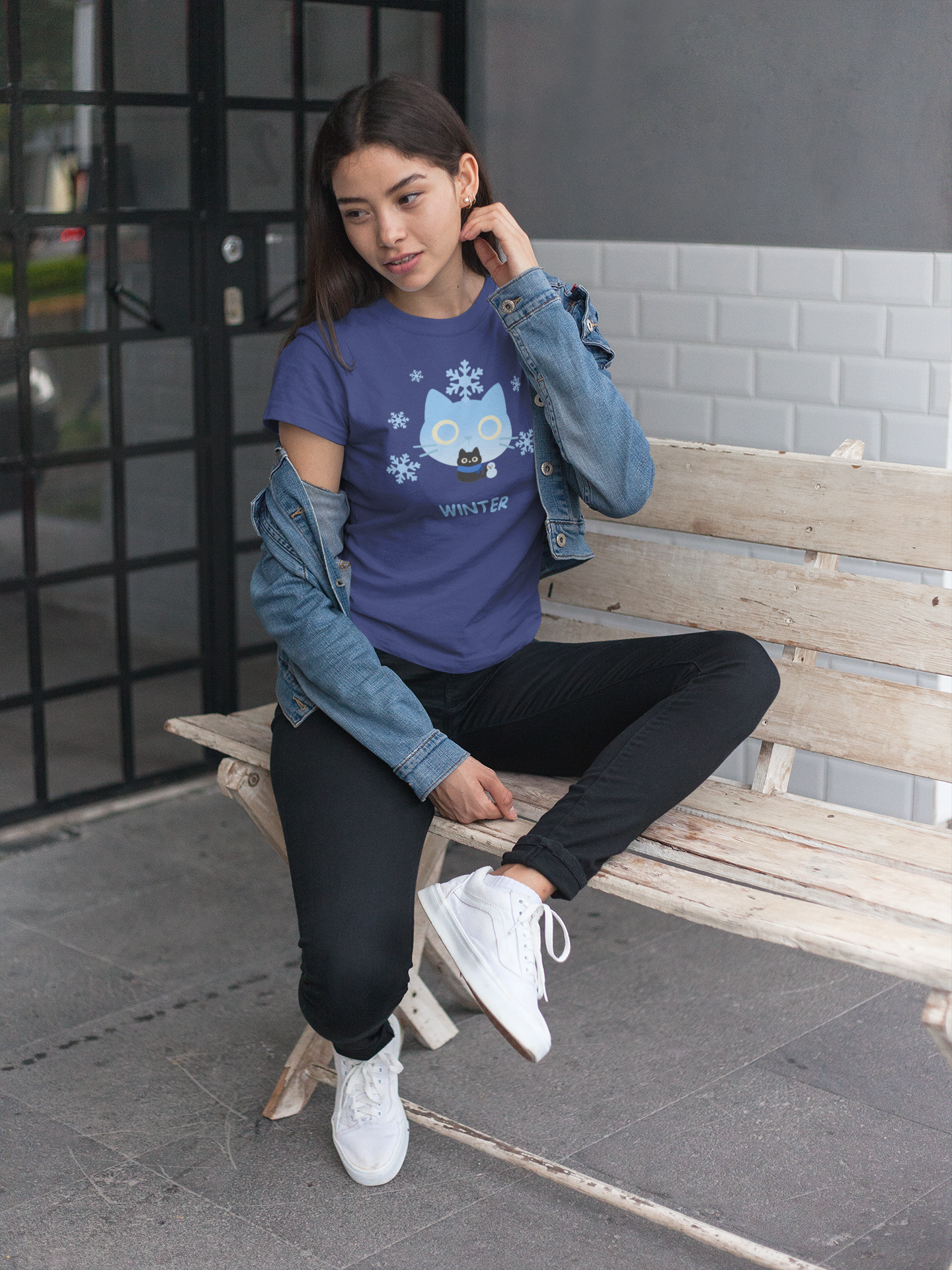❄️ Winter Elemental Cat featuring Kuro – Elemental Cat Series: Seasons Collection