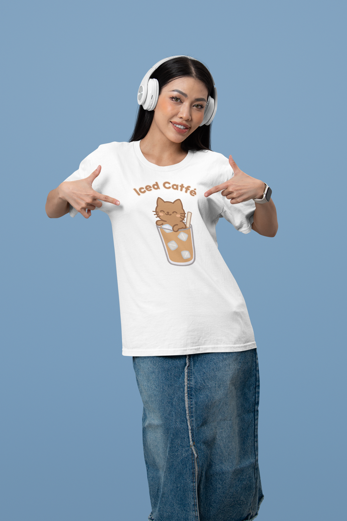 Iced Catfé Tee – Catfé Cuties Collection
