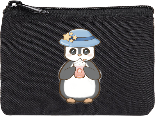 Penguin Milk Tea Pouch Wallet