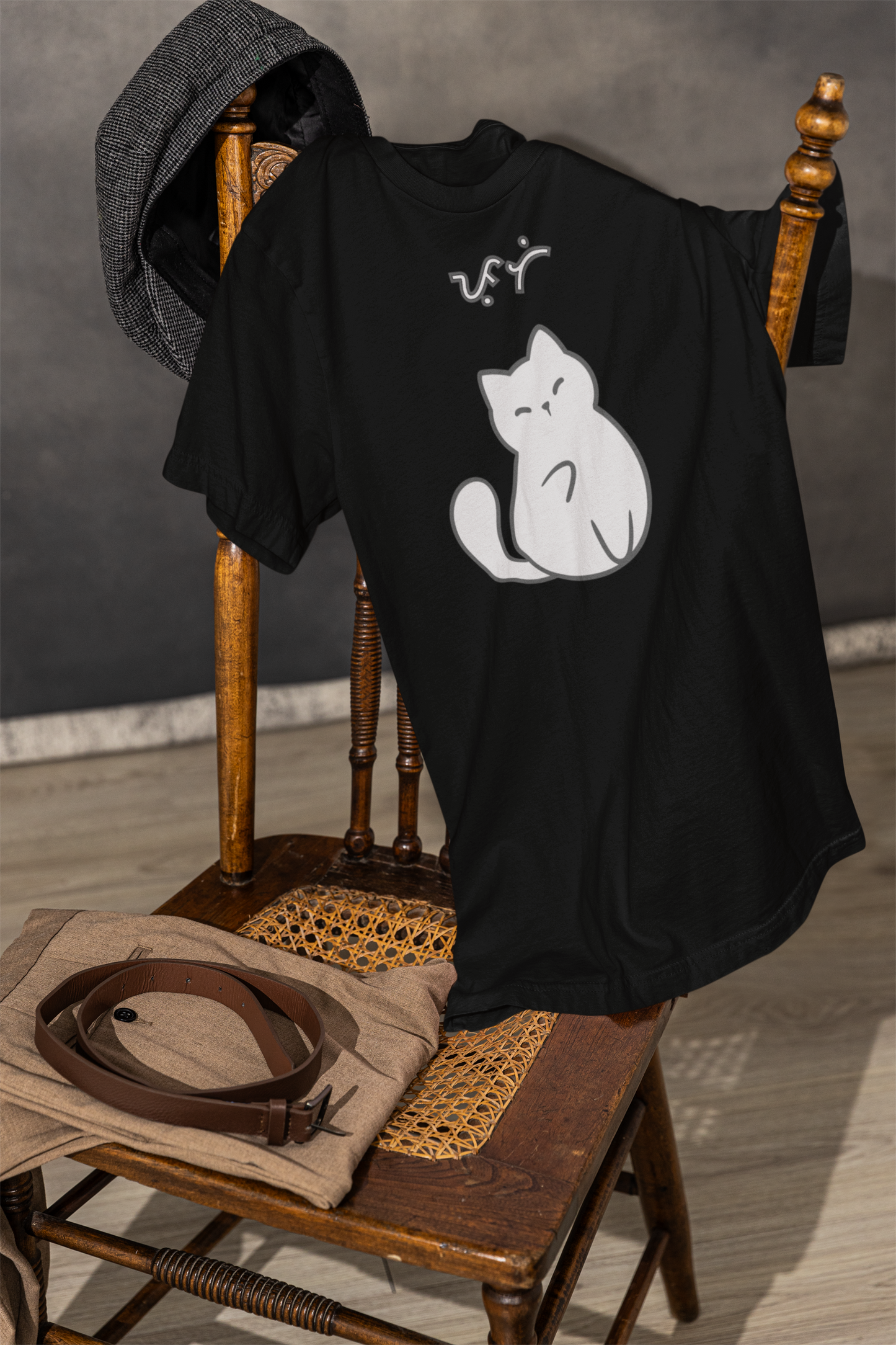 Puti Tee – Pusa at Baybayin Collection
