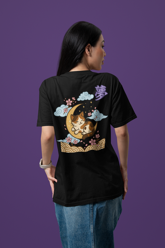 KANJI CATS SERIES — 夢 (Yume) Dream Tee