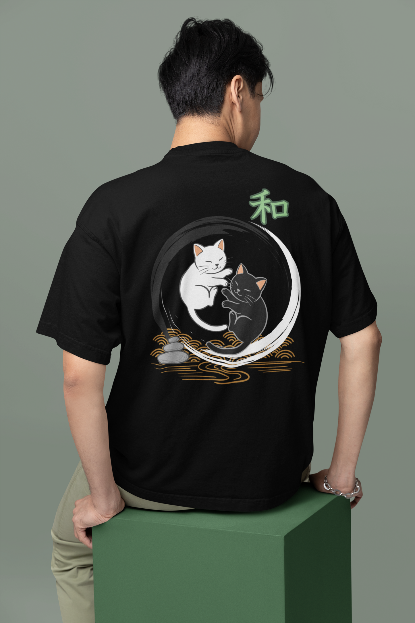 KANJI CATS SERIES — 和 (Wa) Harmony Tee