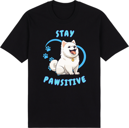 Stay Pawsitive (Dog) by ShiroInu Prints