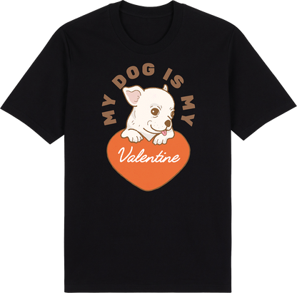 My Dog is my Valentine by ShiroInu Prints