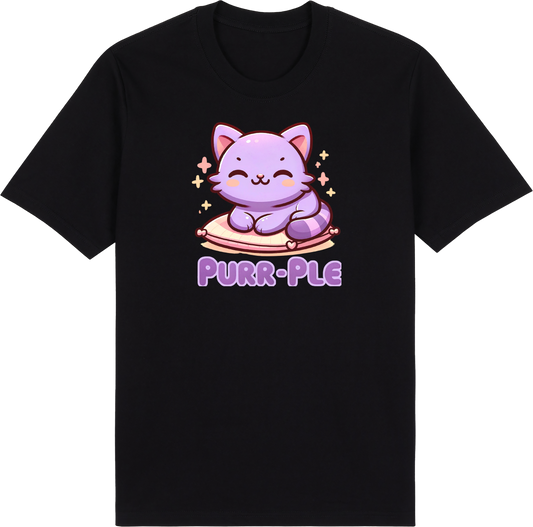 Purr-Ple Cat