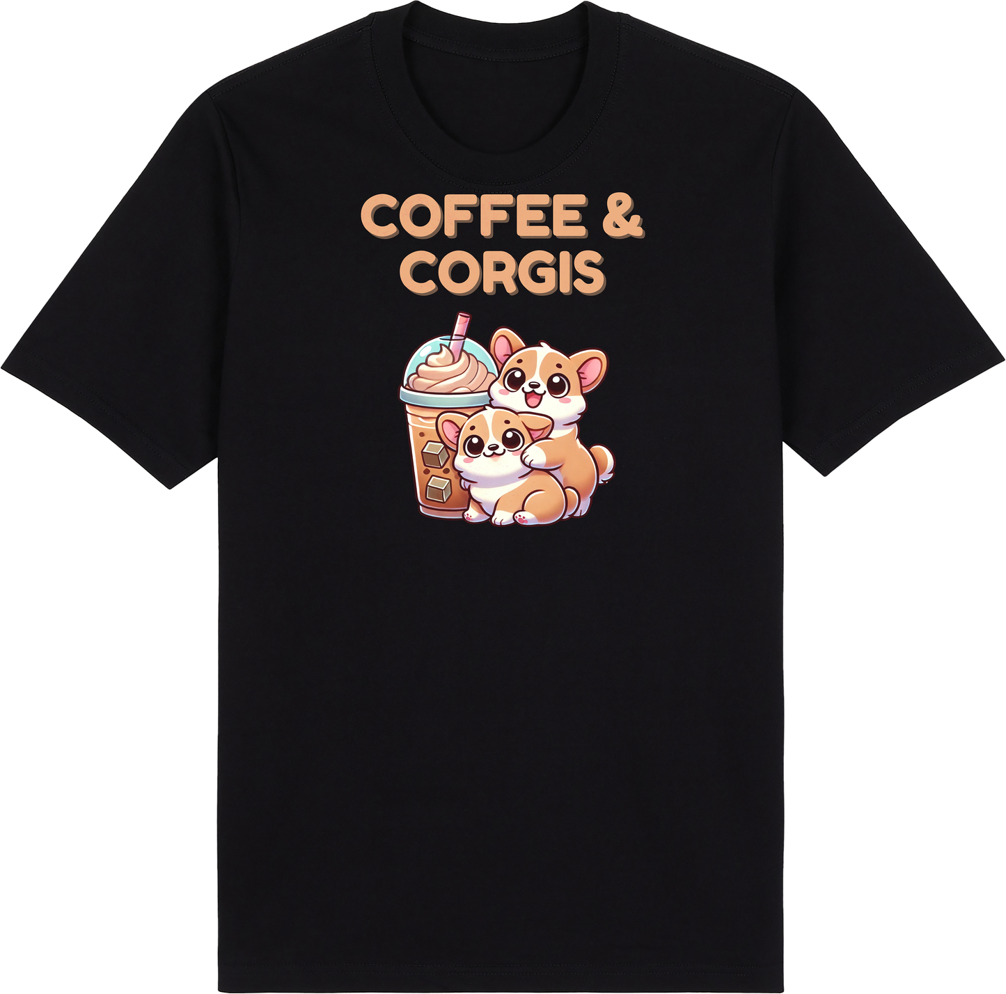 Coffee & Corgis by ShiroInu Prints