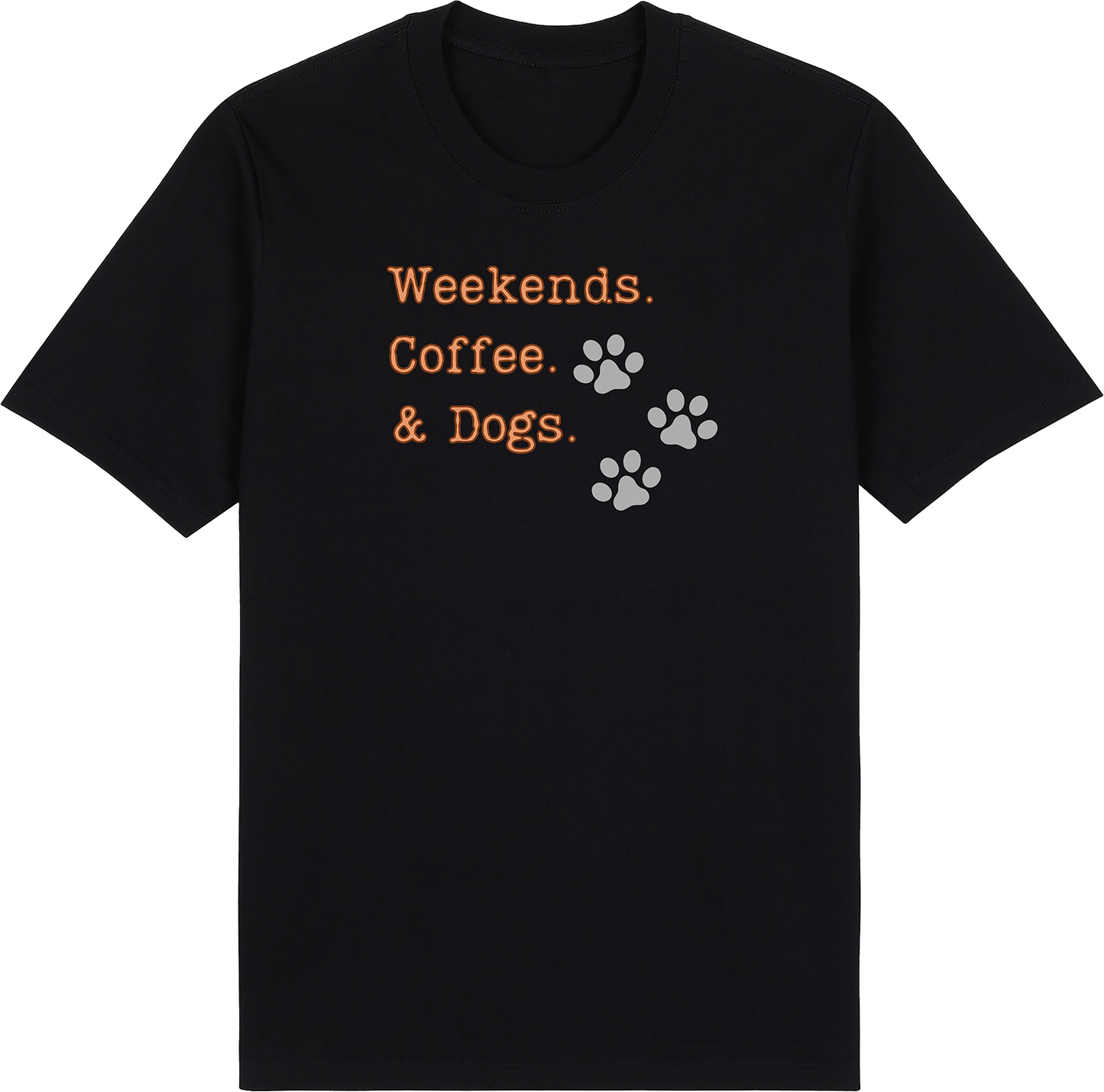 Weekends. Coffee. Dogs by ShiroInu Prints