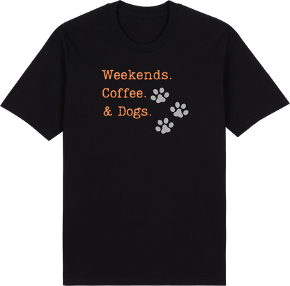 Weekends. Coffee. Dogs by ShiroInu Prints