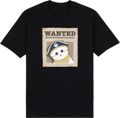 Snowfang the Bold Tee – Wanted: Pirate Paws Collection by Cinnamoon