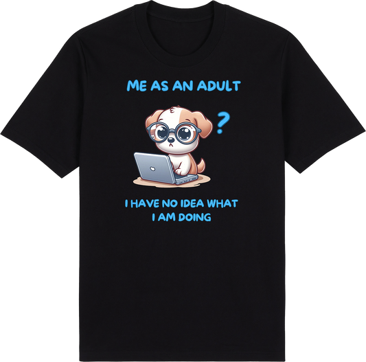 No Idea What I am Doing by ShiroInu Prints