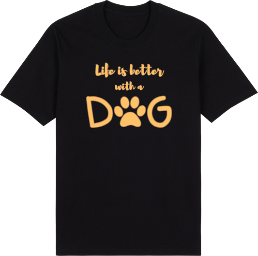 Life is Better with a Dog by ShiroInu Prints