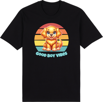 Good Boy Vibes by ShiroInu Prints