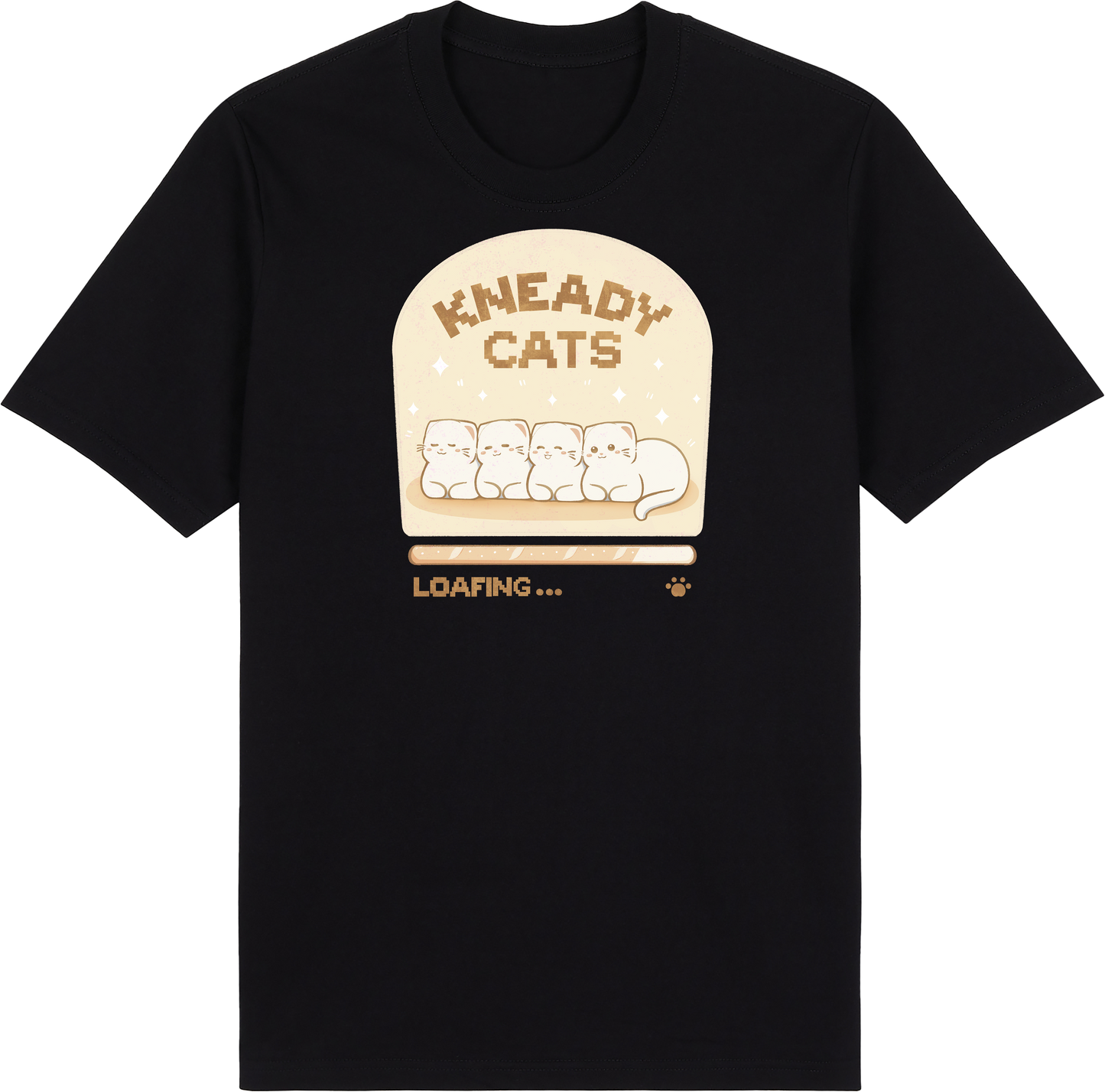 Kneady Cats Tee by Cinnamoon