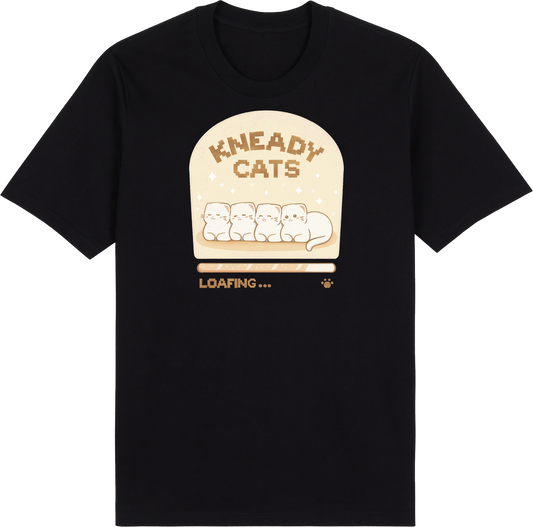 Kneady Cats Tee by Cinnamoon