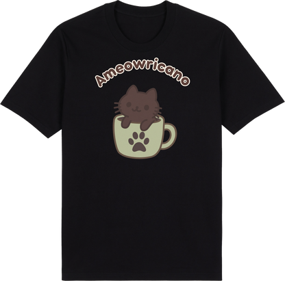 Ameowricano Tee – Catfé Cuties Collection