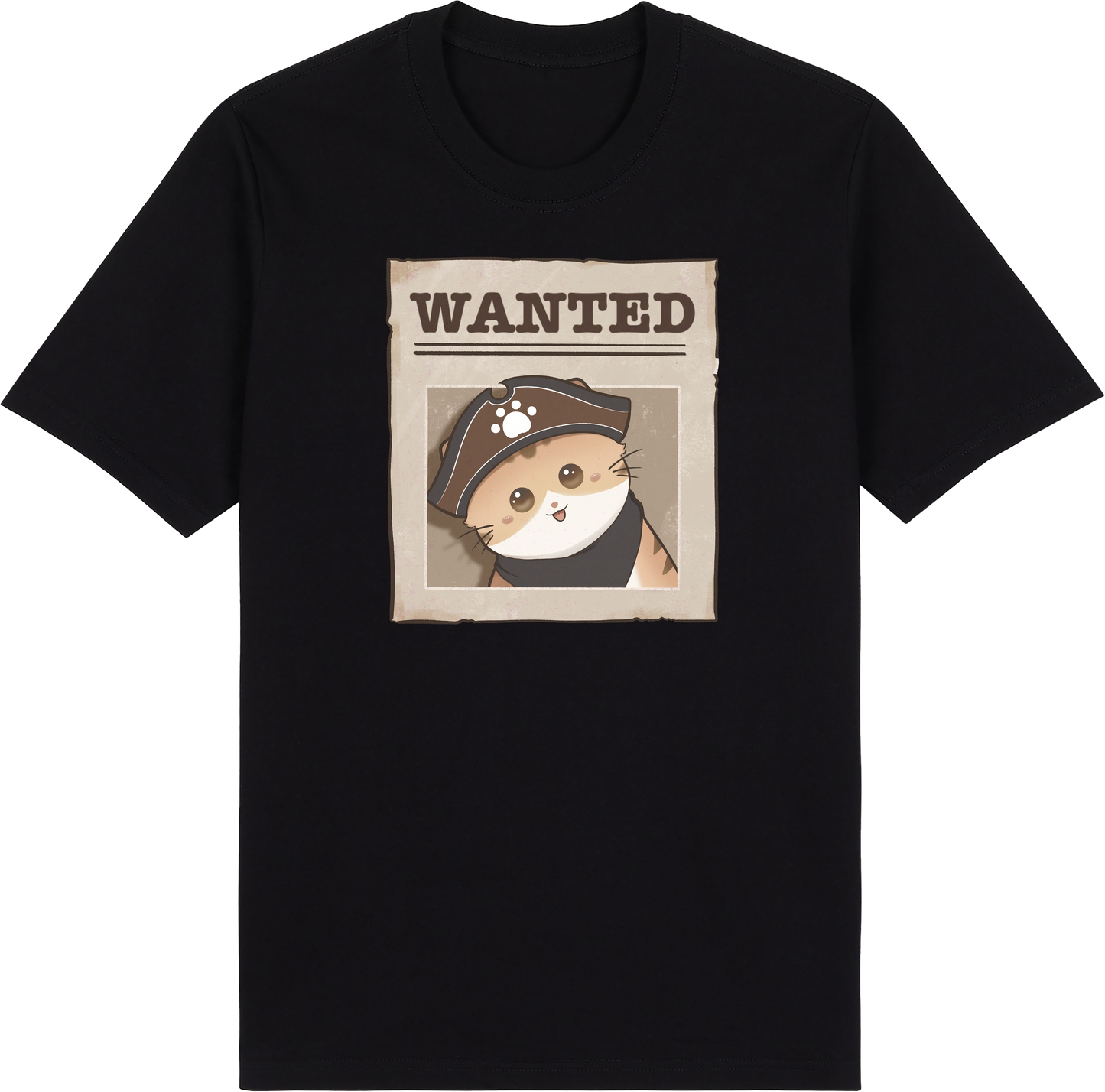 Ginger Whiskerbeard Tee – Wanted: Pirate Paws Collection by Cinnamoon
