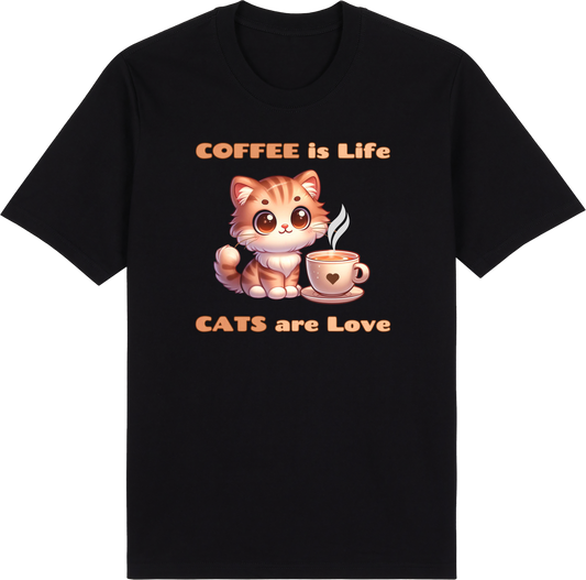 Coffee is Life, Cats are Love