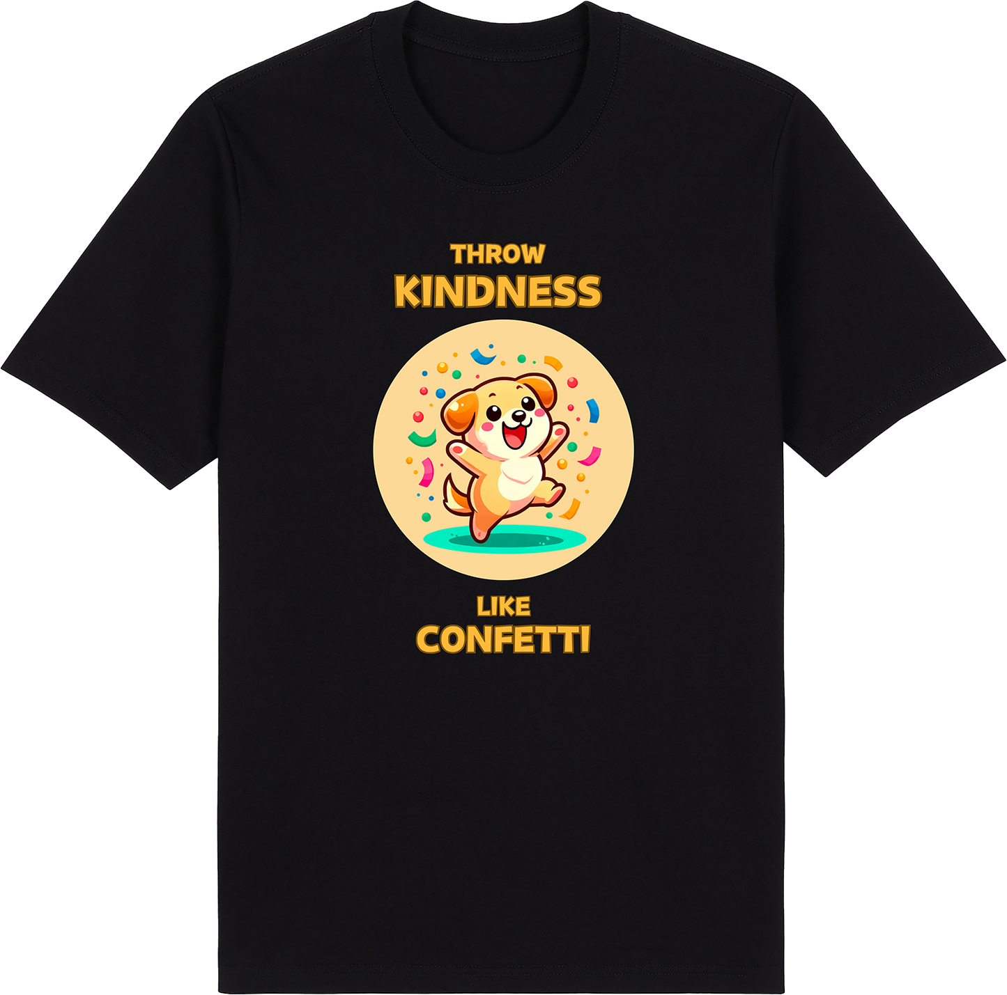 Throw Kindness Like Confetti by ShiroInu Prints