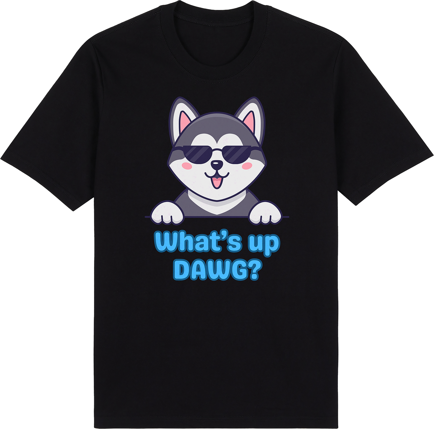 What's up Dawg by ShiroInu Prints