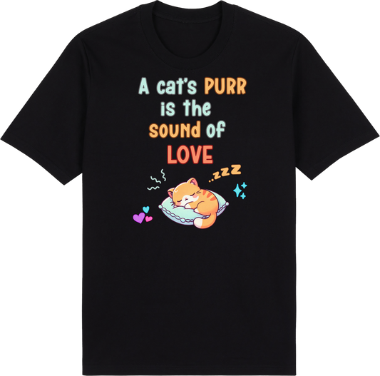 A cat’s purr