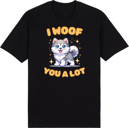I Woof You A Lot! by ShiroInu Prints