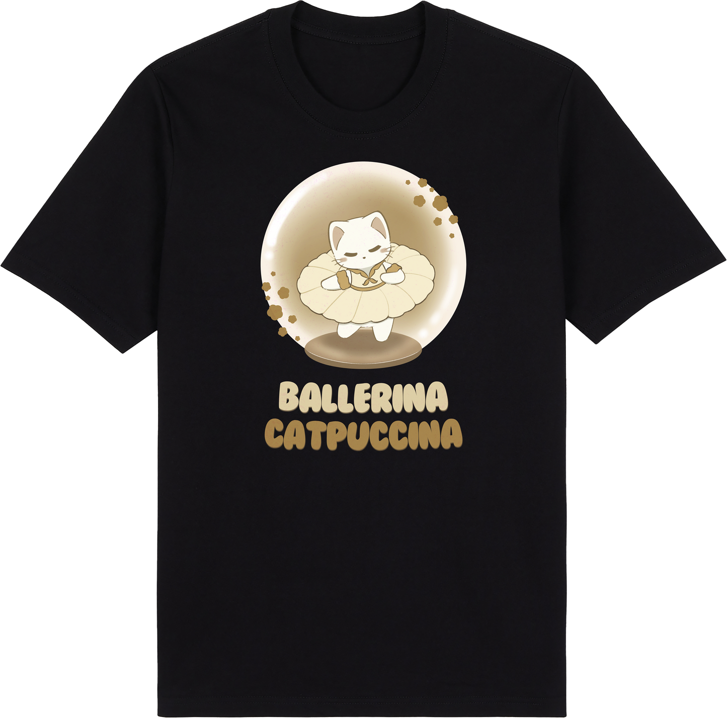 Ballerina Catpuccina White Cat – Latte Variant by Cinnamoon