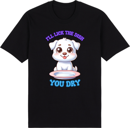 I'll Lick the Dish You Dry by ShiroInu Prints