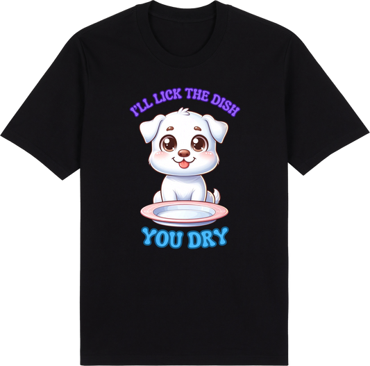 I'll Lick the Dish You Dry by ShiroInu Prints