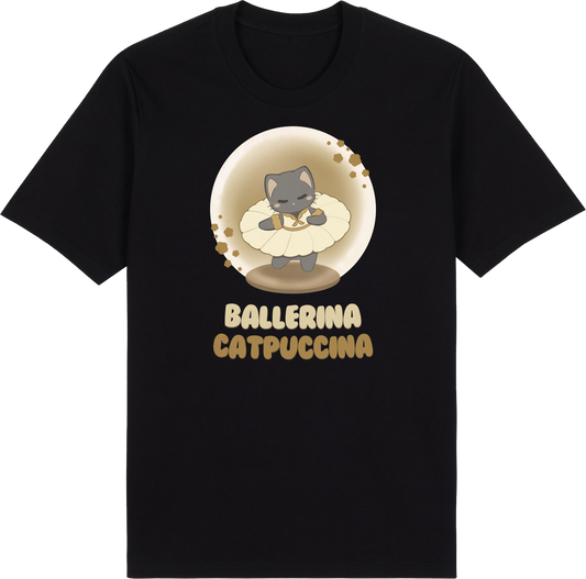 Ballerina Catpuccina Black Cat – Latte Variant by Cinnamoon