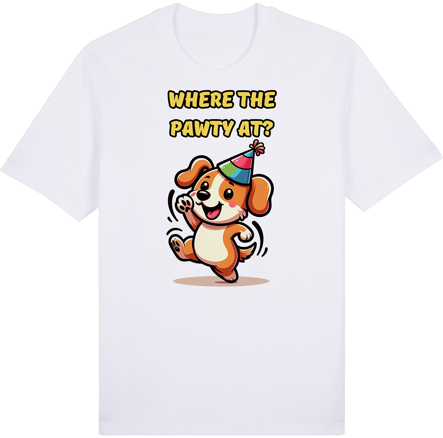 Where the Pawty At by ShiroInu Prints