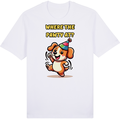 Where the Pawty At by ShiroInu Prints