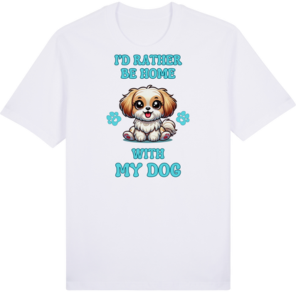 I'd Rather be Home with My Dog by ShiroInu Prints