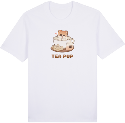 Tea Pup by ShiroInu Prints