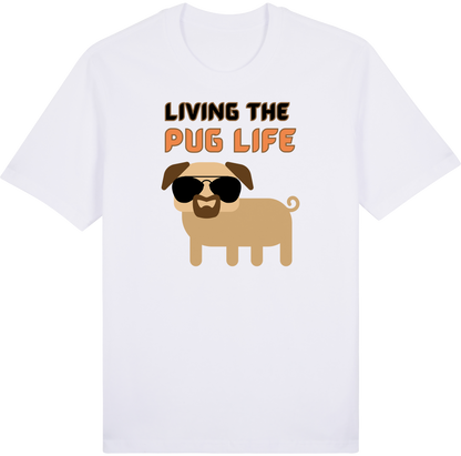 Living the Pug Life by ShiroInu Prints