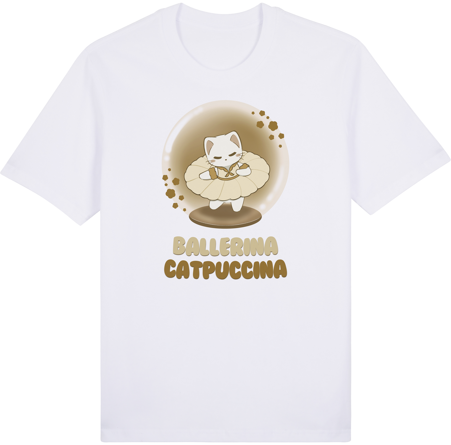 Ballerina Catpuccina White Cat – Latte Variant by Cinnamoon