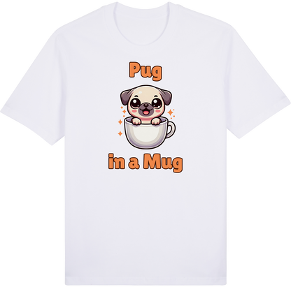 Pug in a Mug by ShiroInu Prints