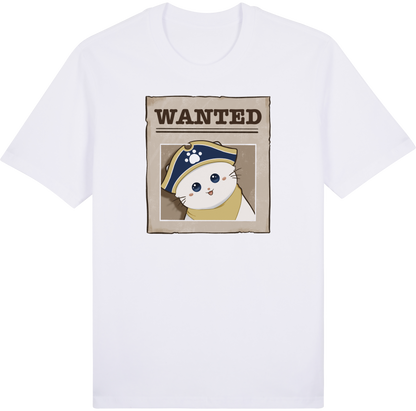 Snowfang the Bold Tee – Wanted: Pirate Paws Collection by Cinnamoon
