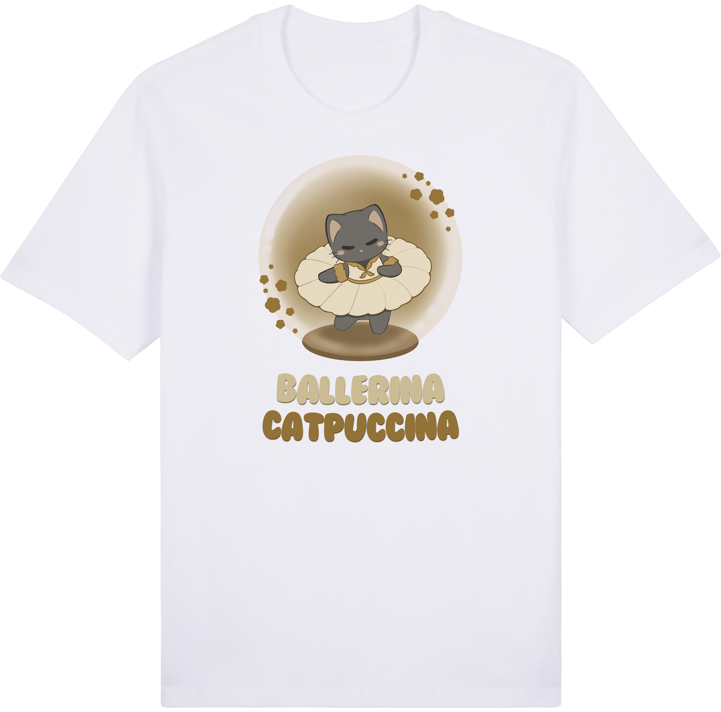 Ballerina Catpuccina Black Cat – Latte Variant by Cinnamoon