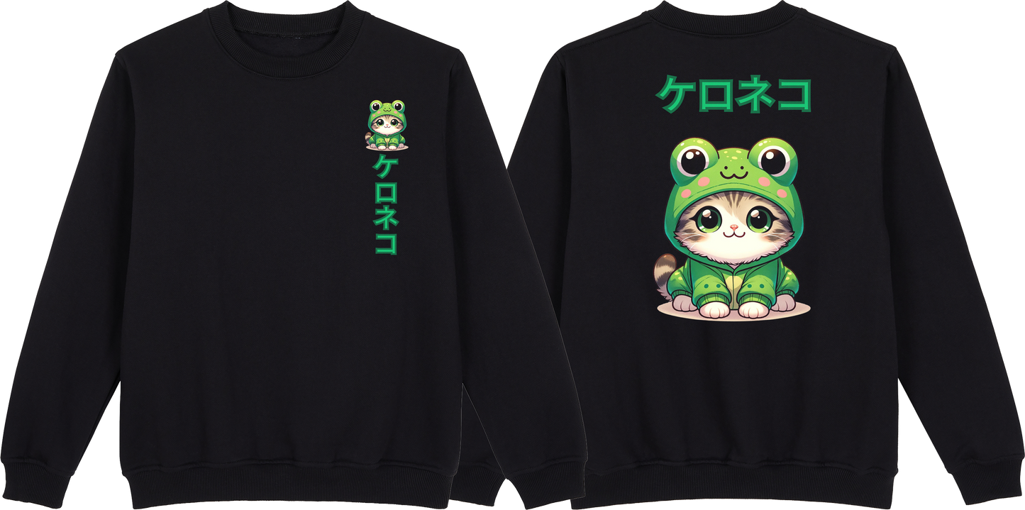 Frog Cat Sweatshirt