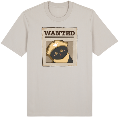 Captain Shadowclaw Tee – Wanted: Pirate Paws Collection by Cinnamoon