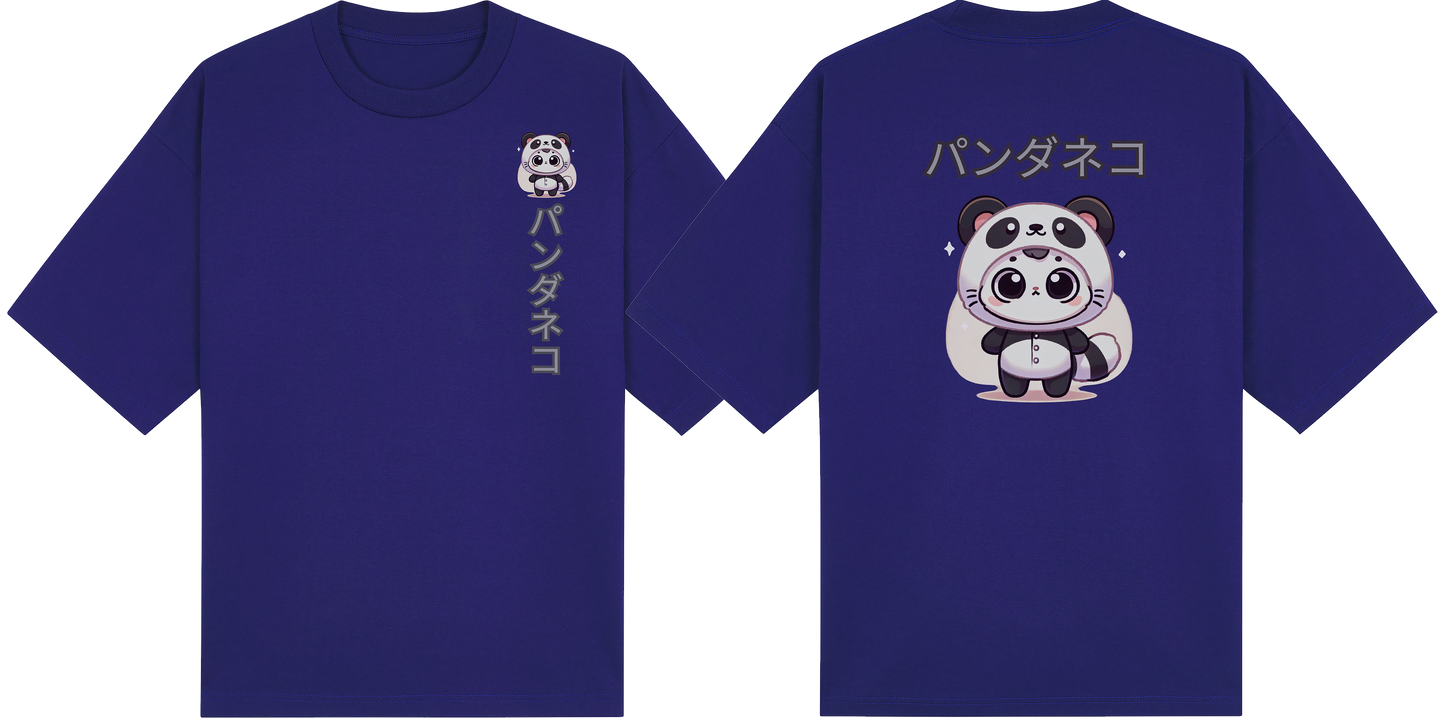 Panda Cat (Oversized Tees)