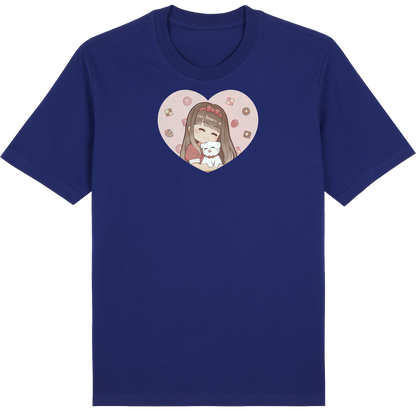 Girl Cat Heart